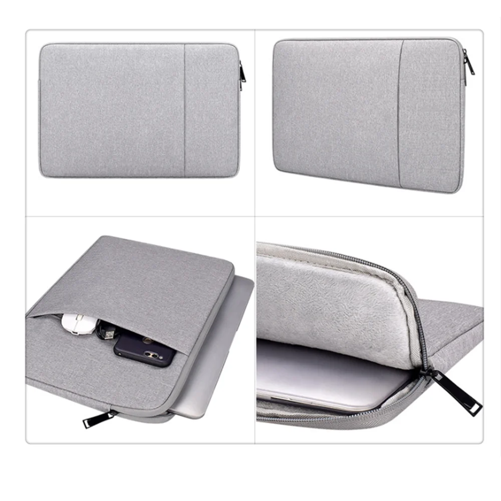 Laptop bag Newest  Custom logo for Apple Macbook air pro retina  waterproof bag 13 / 15 / 16 inch  red , blue , black , grey