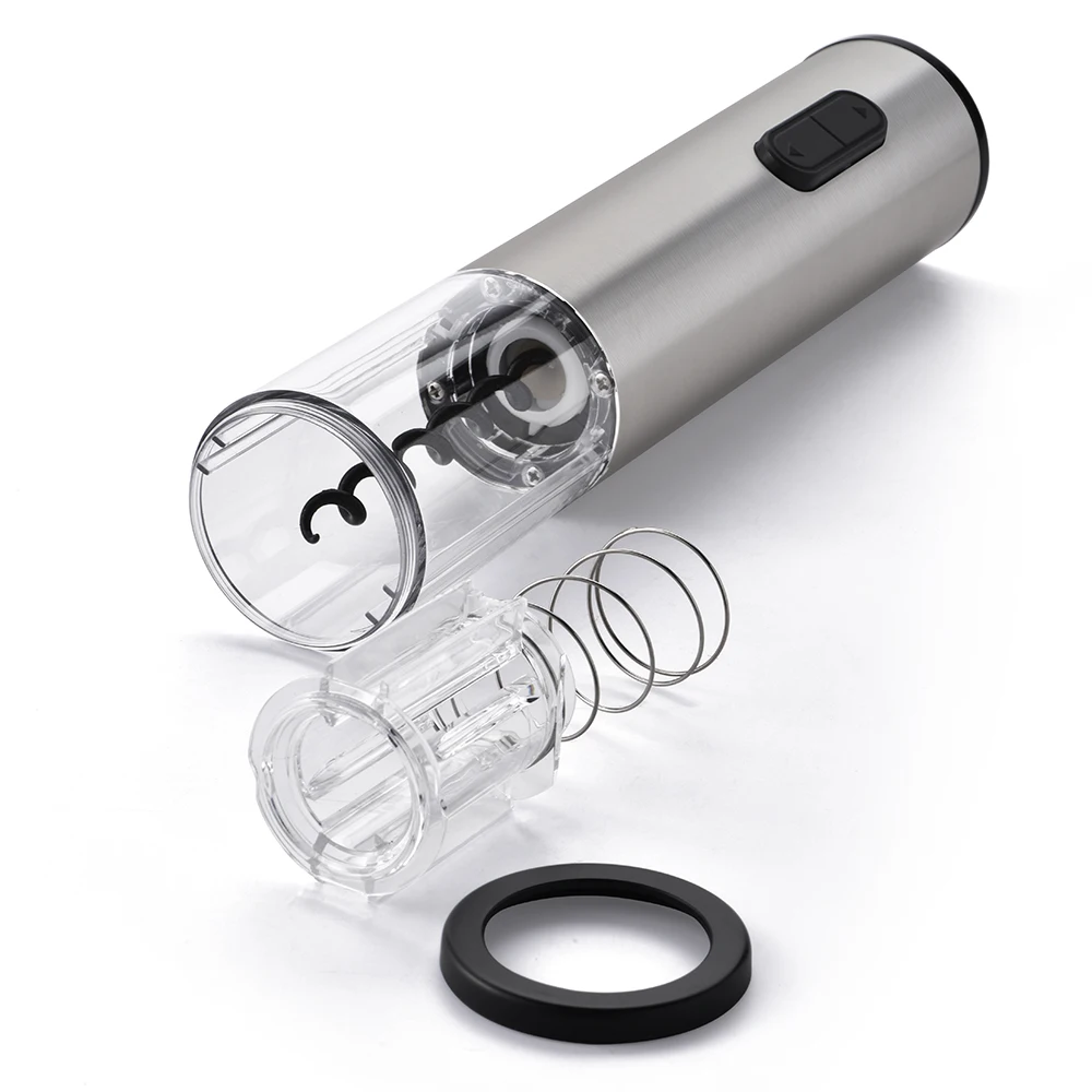 Штопор из нержавеющей стали высокого качества с питанием от аккумулятора Электрический штопор для вина