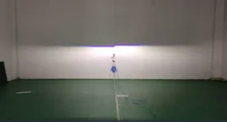 Двухсветодиодные линзы для проектора AES 3,0 дюйма A15 Pro, светодиодная фара с изогнутой поверхностью 6000K, светодиодная фара LHD и RHD, светодиодная двойная фара дальнего света