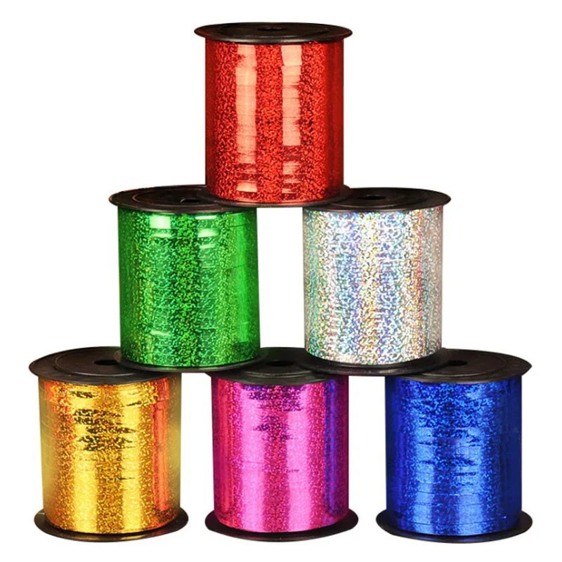 Wholesale 500 yards  laser ribbon balloons arch kit garland