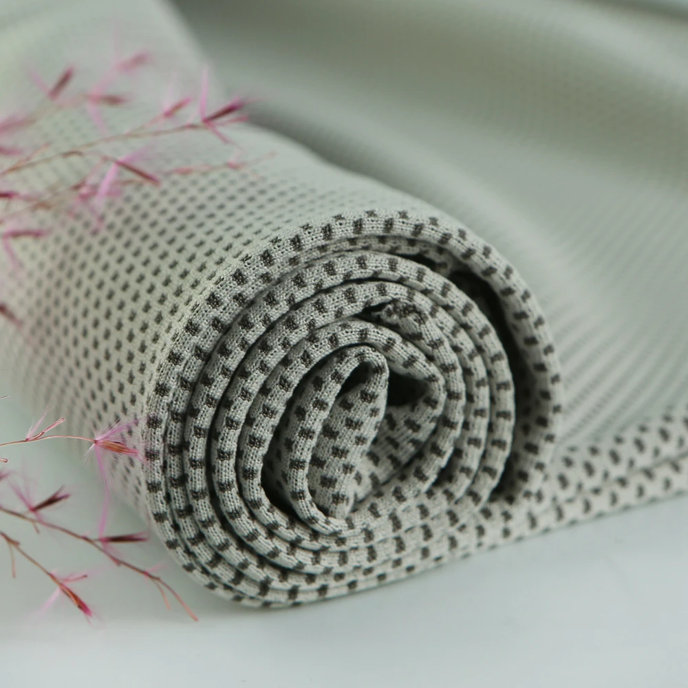 Sportswear Towel Moisture-Absorbent Cool Feeling Jacquard Two Tone Quick Dry Polyester/Nylon Fabric