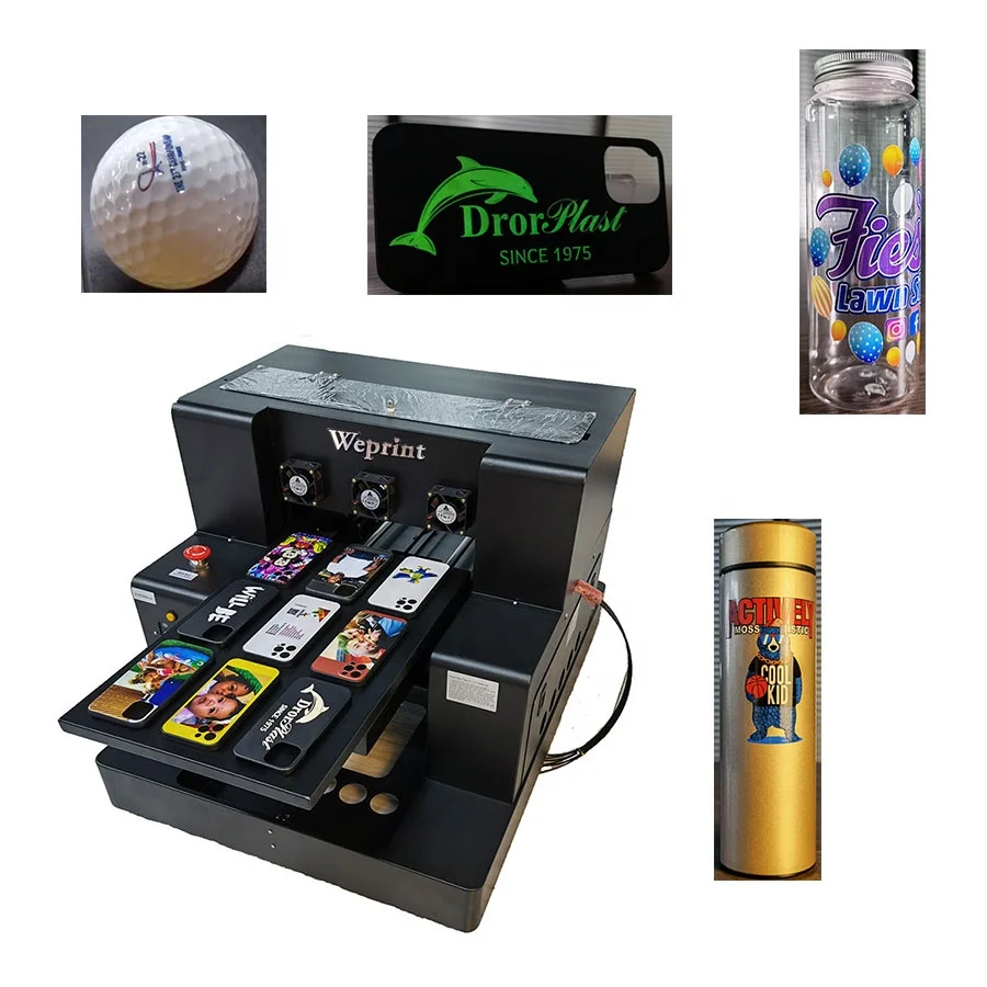 Weprint Color Label Printer Machine for All Purpose A3 Uv Dtf Inject Printer