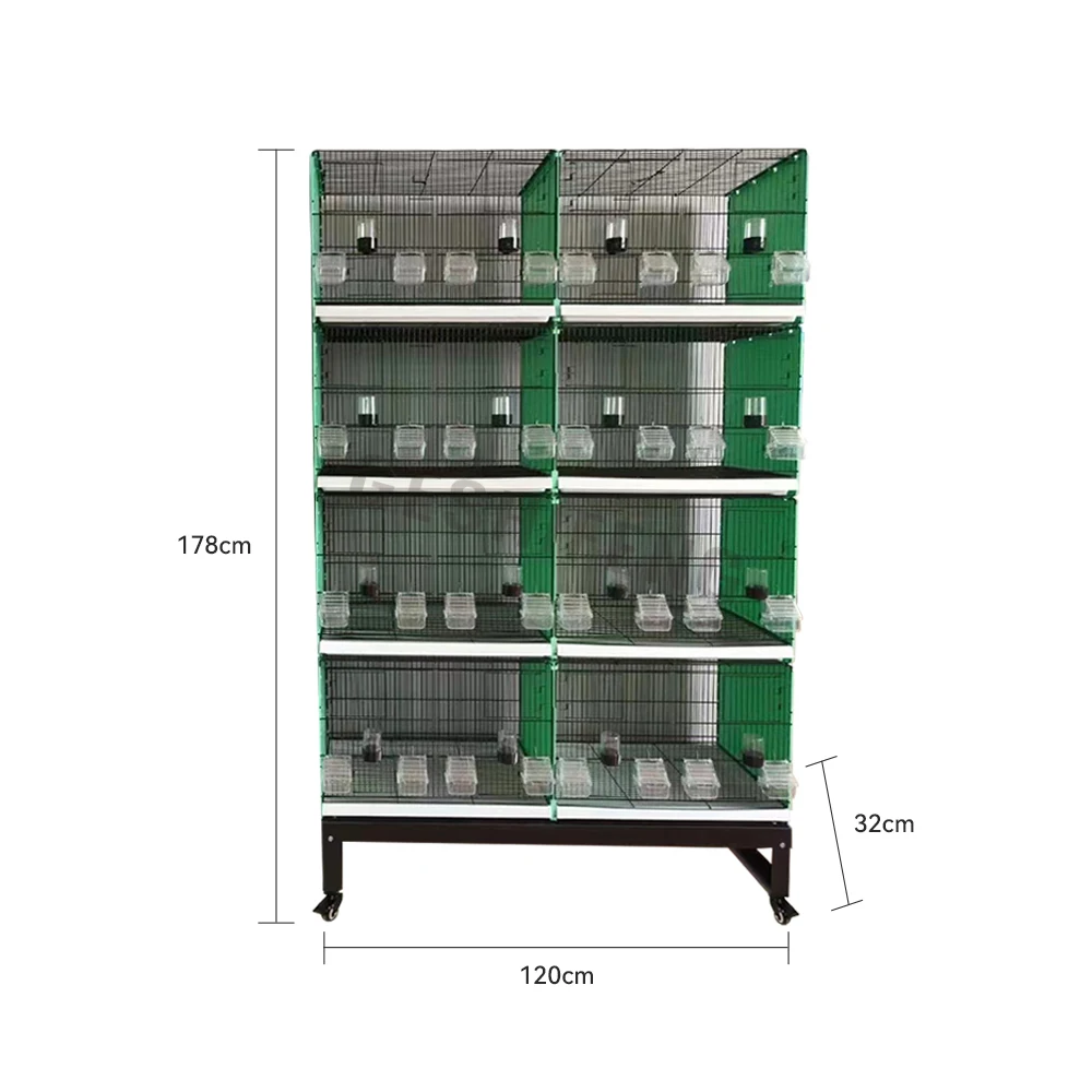 Wholesale Geshifeng Cheap 4 Layers Large Space Breeding Bird Cage In Pakistan With Accessories Bird Cage