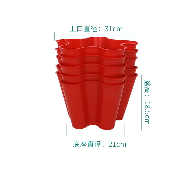 Indoor Stackable Plastic Planting Pot Vertical Tower Garden Pots