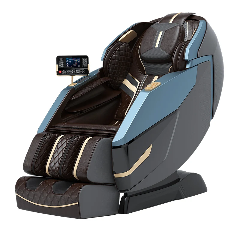 Intelligence Wrapped Airbag Large Screen Manual Control Artificial  Electric  Full Body Massage Chair