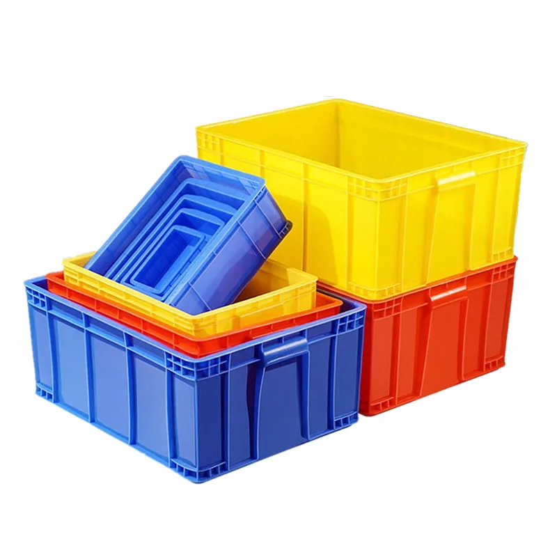 Solid Plastic Logistic Box Spare Parts Storage and Packing Turnover Moving Transport Box