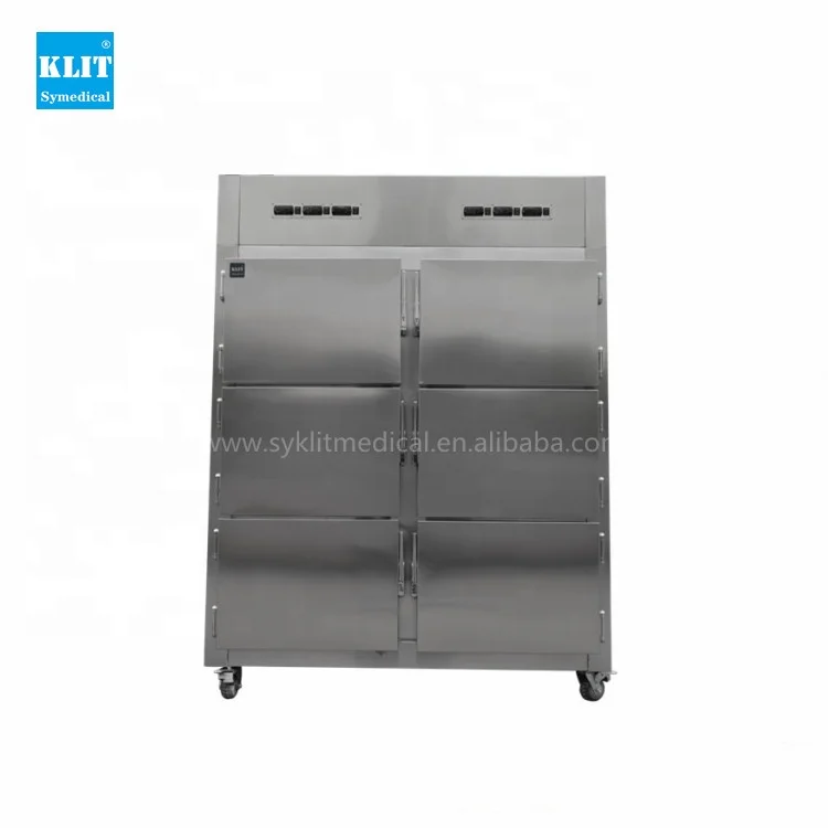 KLT6 Mortuary Corpse Refrigerator Freezer morgue cold storage room