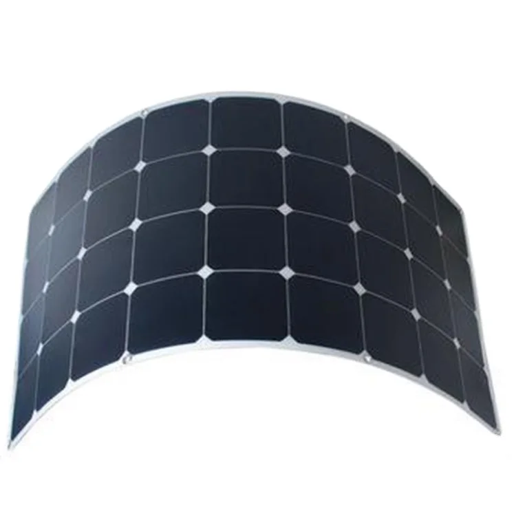 Solar Panel 100w 12v Custom Design Amorphous Silicon Adhesive Flexible sunpower solar Panel 100W Bendable Solar Panel 12V
