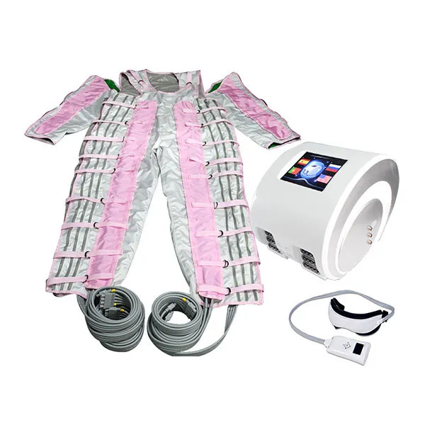 real24 air way Pressotherapy!  presoterapia cellulite reduction lymphatic drainage machine with infrared and eye massage