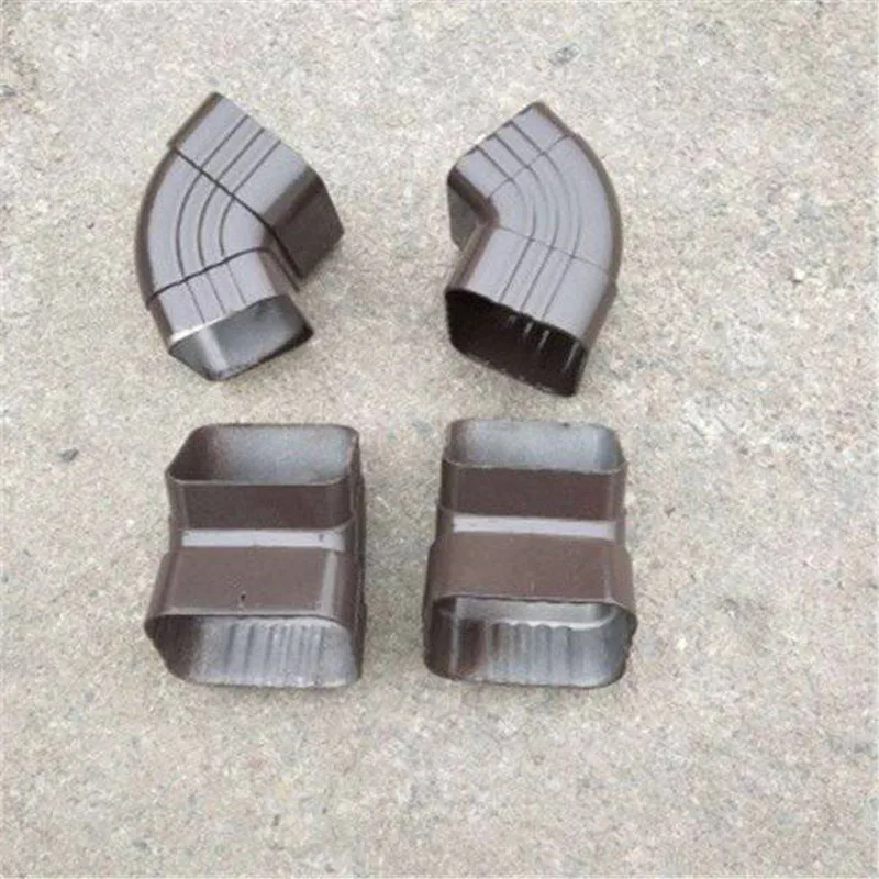 Factory wholesale customized Square Rain Gutter Fitting Elbow 90 degree Elbow