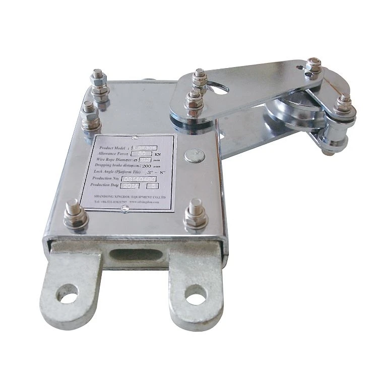 LDF30 LSF30 LSG20 LSL30 suspended platform safety lock for wall gondolas