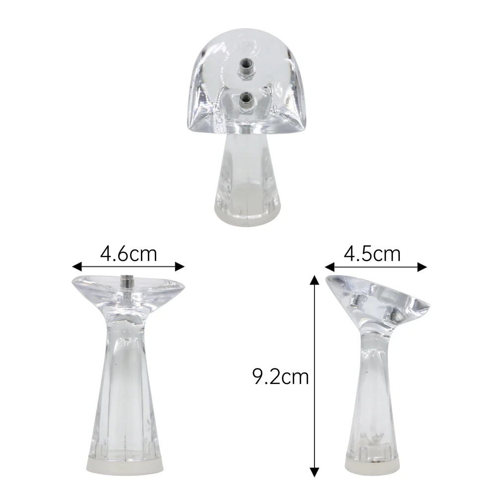 Hot Sales PC heel transparent material accessories used to make high heels