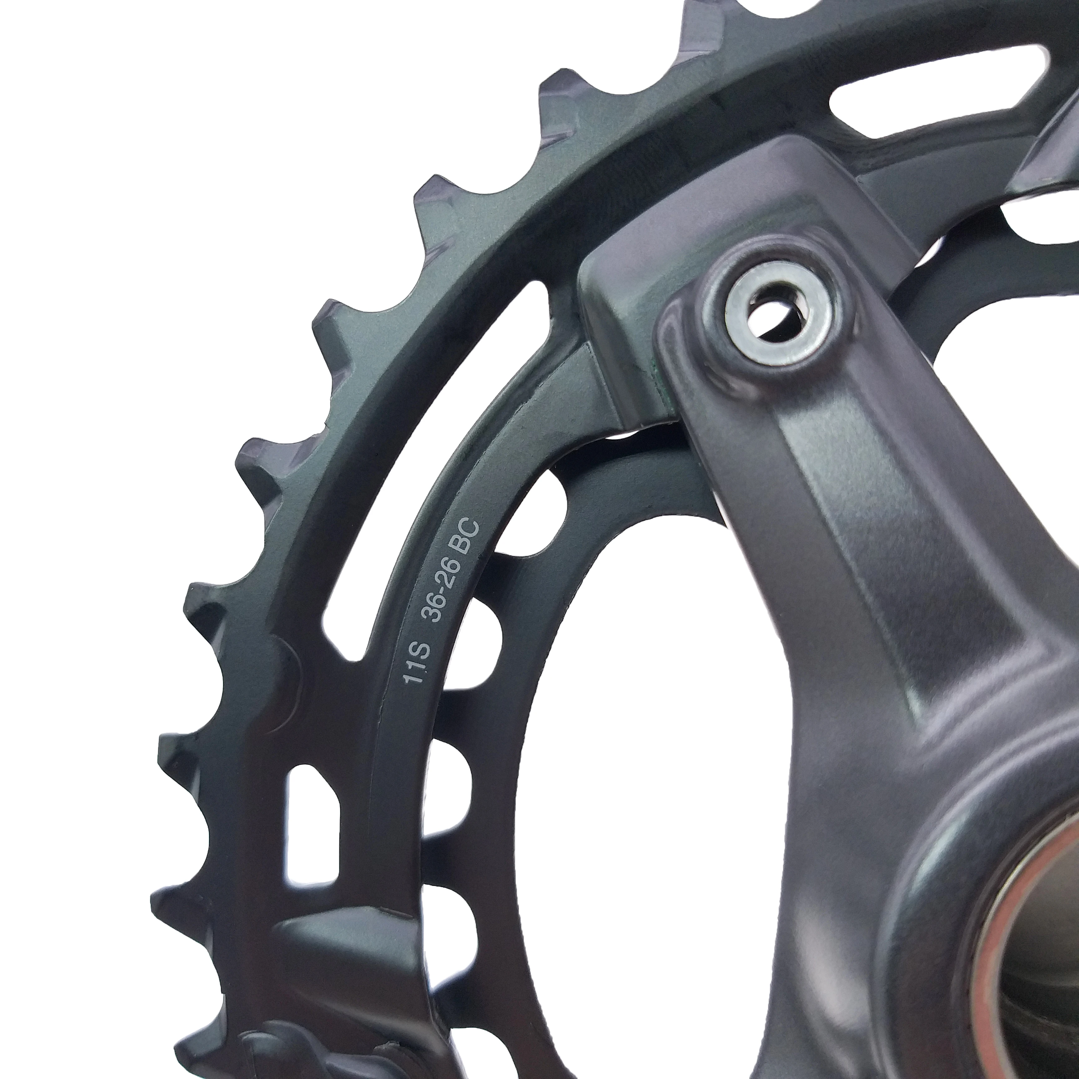 HLM Shimano DEORE M5100 2x11s 2-PIECE FRONT CHAIN CRANKSET FC-M5100-2 11 SPEED MTB mountain bike CRANKARM