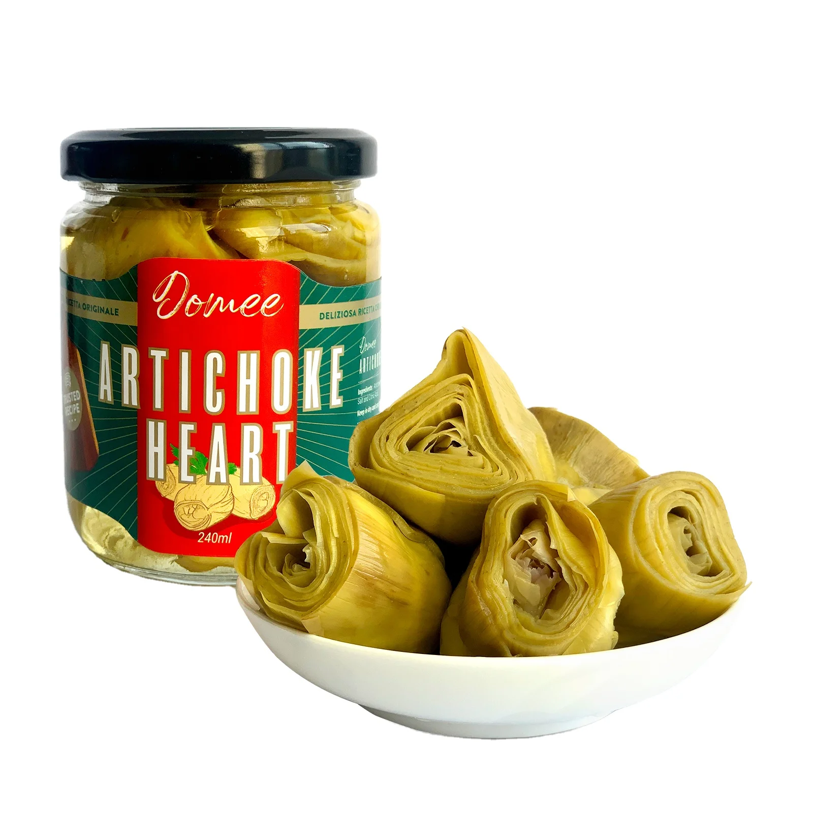 Factory Price Delicious Fresh Canned Vegetable in Brine Wholesale Canned Artichoke Hearts