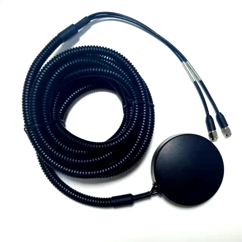 Высокопроизводительная Двухдиапазонная GSM GPS антенна круглая комбинированная внешняя для автомобильного трекера с разъемом