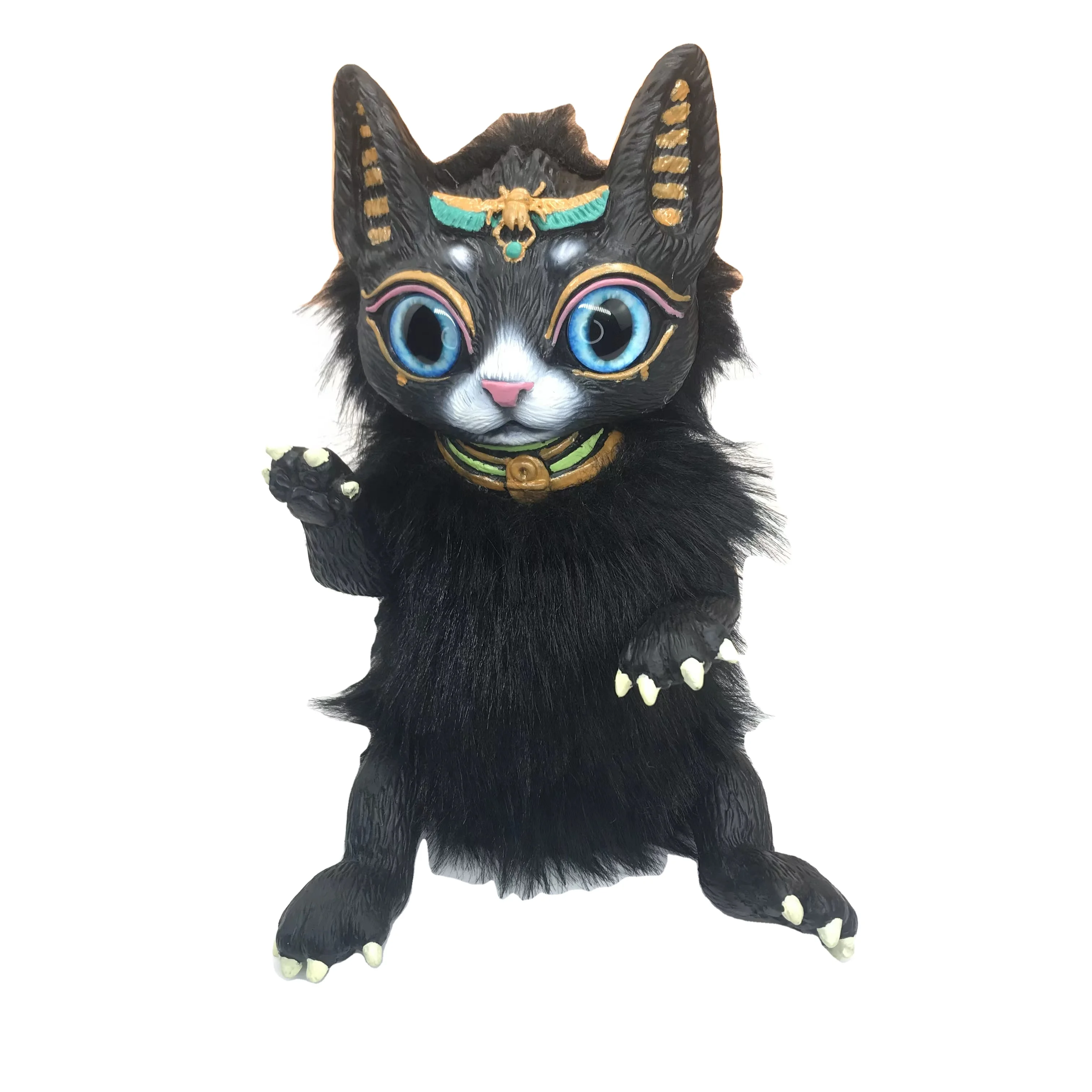 New hot sale Bastet fantasy creature animal doll plush Oriental god cat Egyptian Pharaoh cat plush toys
