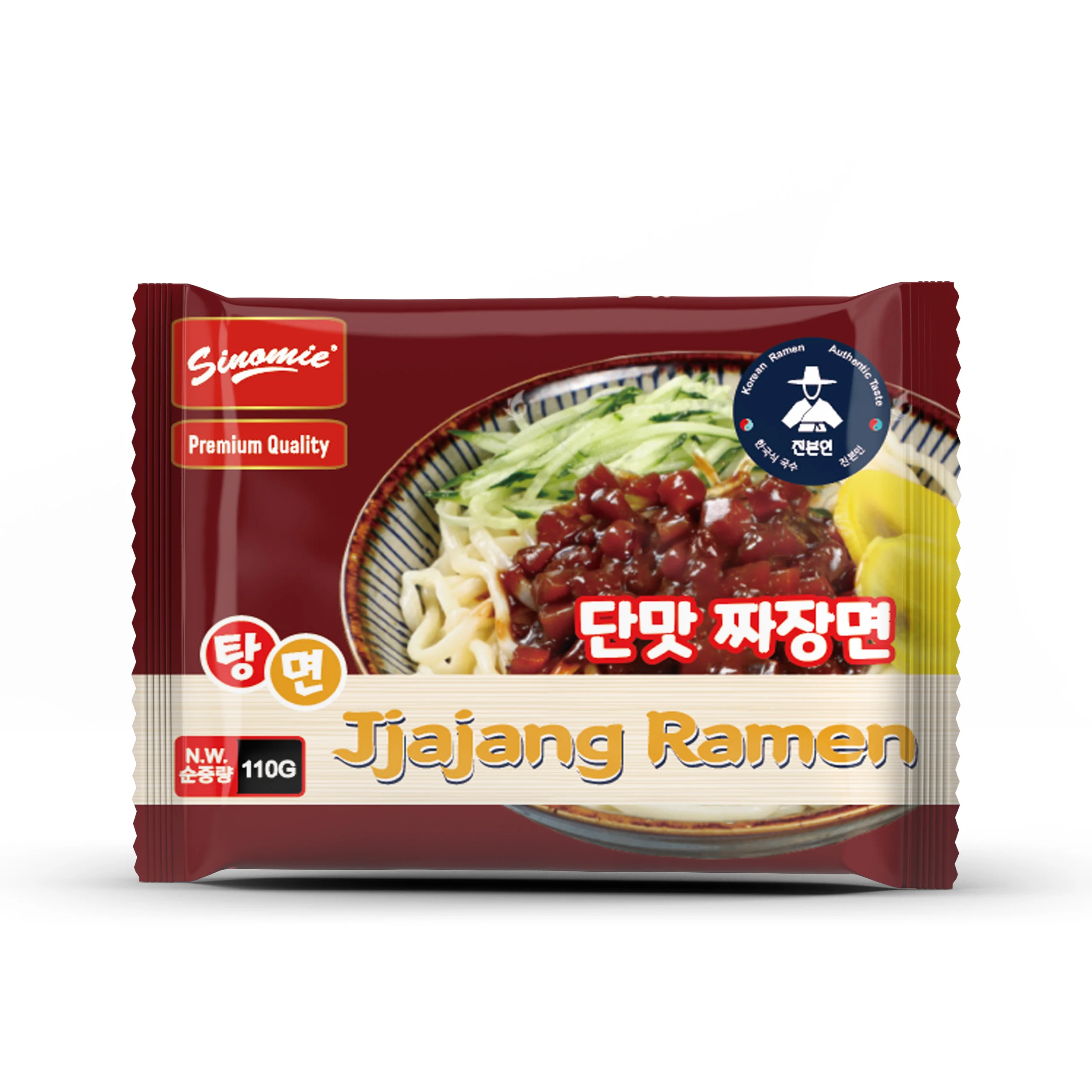 SINOMIE Factory Korean Jja Jiang Ramen Fried Sauce Noodles Korean Ramen Buldak Noodles