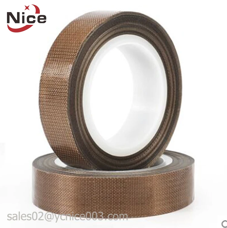 High-temperature resistant PTFE Fiberglass Glass Fabric tape