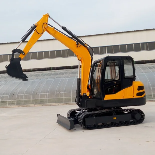 new hydraulic Kubota excavator machine 6.5ton small mini crawler excavator price BT65
