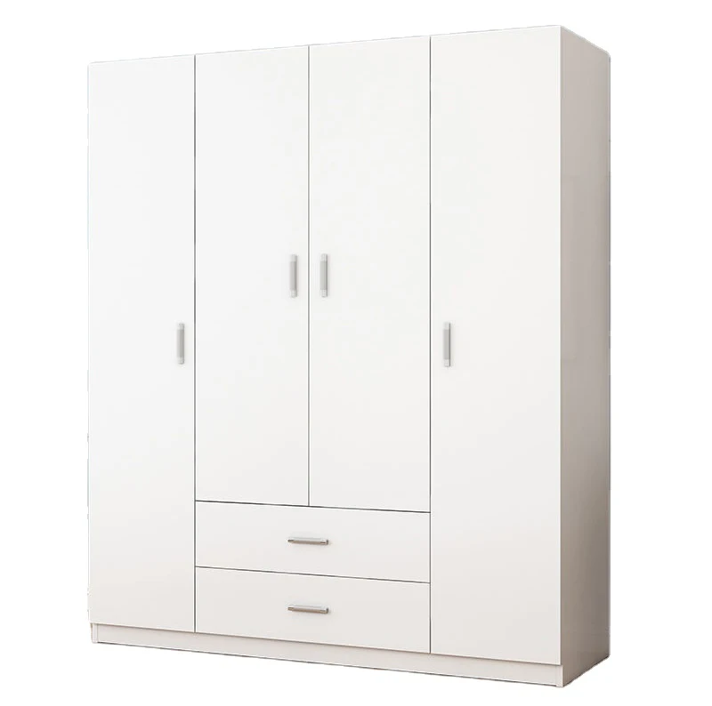 Hot Selling Factory Customized Cheap Modern Multi-function Home Clothing Armoire Wooden Wardrobe Cabinet with Drawer
