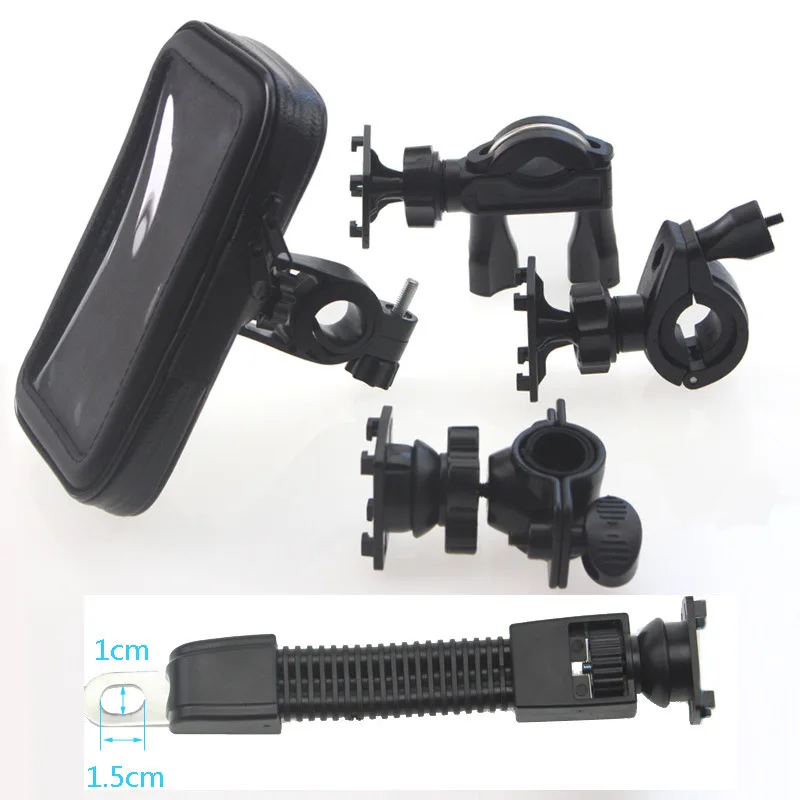 360 Degree Magnetic Portable Easy Install Waterproof Phone Mount Stand Case Bike Phone Holder For Bike Motorcycle Scooter