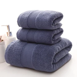 Towel luxury set hotel bath towel 100% cotton best brand Hilton bathroom absorbent and durable bath towel set
