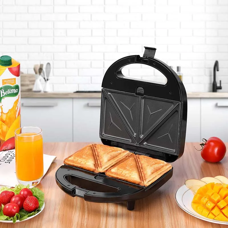 High Quality Household Non Stick Coating Plate Bread Toaster Electric Sandwich Maker 3 In 1 Waffle Maker With Custom Logo