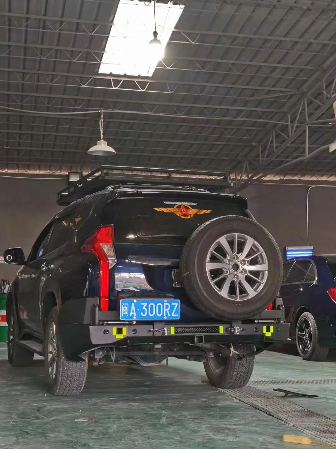 With Good Led Light Front Bumper Rear Bullbar for Montero Sport