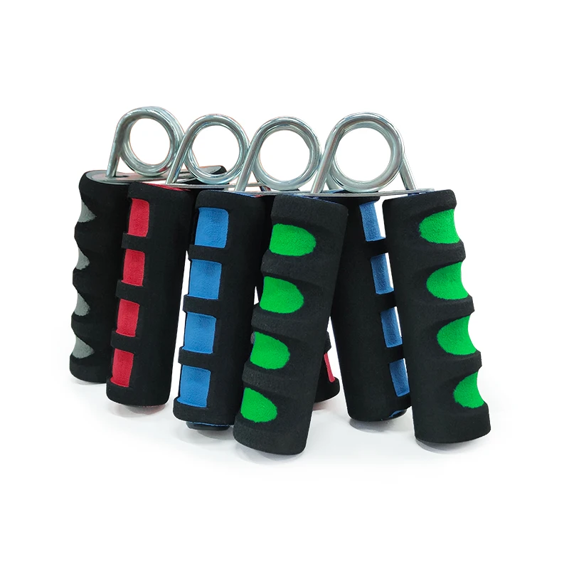 Qishuang hand and finger strength exercise equipment soft foam manual hand exerciser hand grip