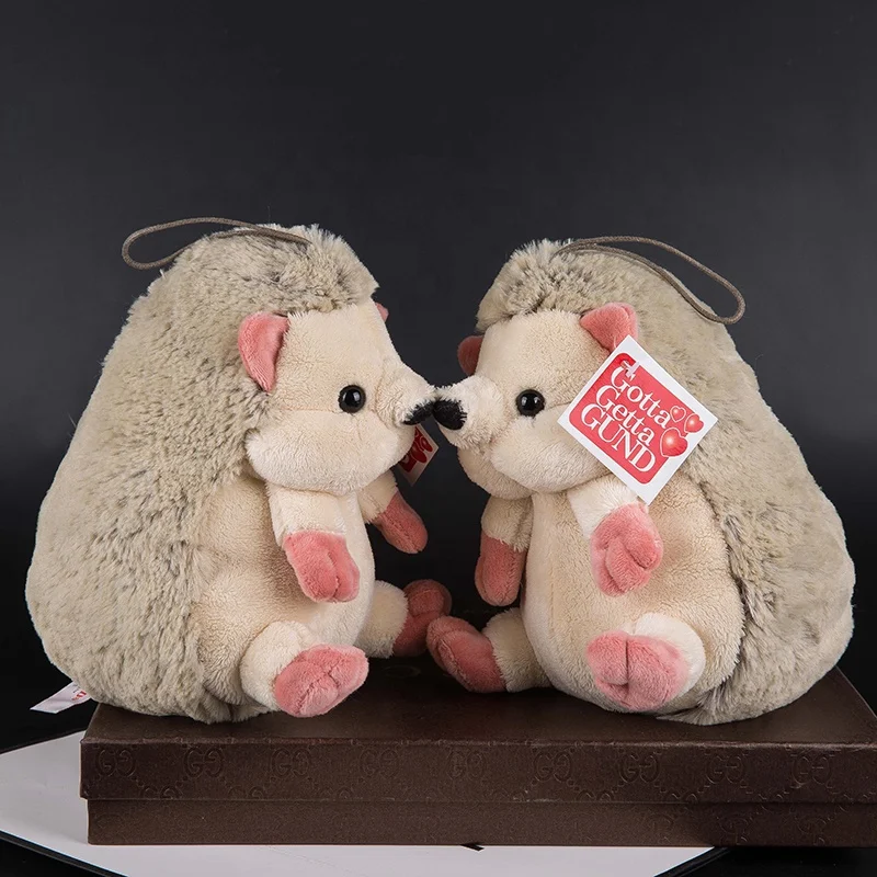 Tiny  Hedgehog 15 cm plush toys Keychain Cute Stuffed Animal Key chain toy for Boys Promotion Toys