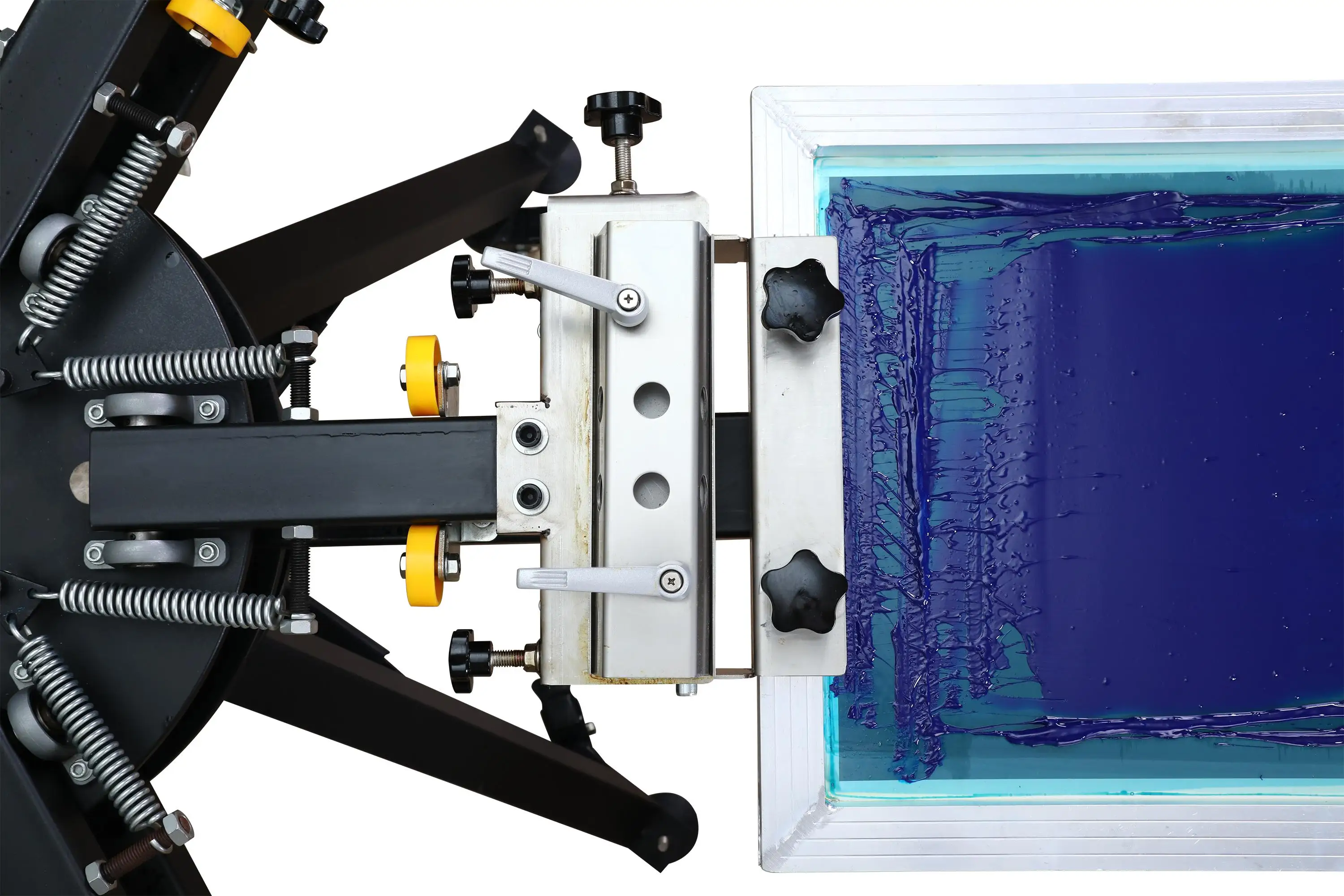 multicolor automatic efficient rotary high precision flat screen printing machine manual 6 color screen printer serigrafia