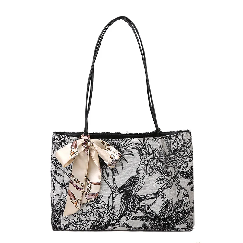 High Quality Shopping Canvas Cotton Beach Summer Custom Tote Hand Bag Tote Bags For Women