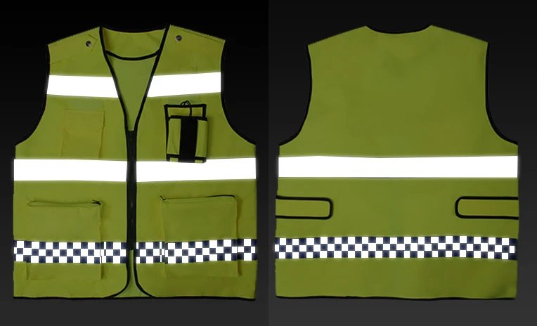 Special Hot Selling Police Customized Safety Waterproof Reflective Vest