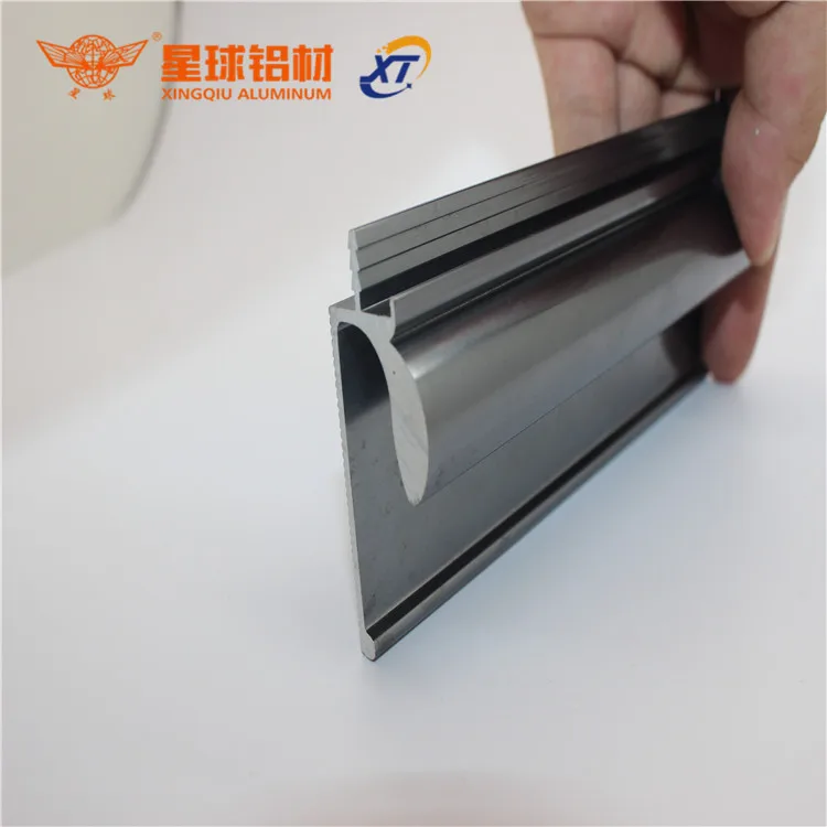 Manufacture custom finished aluminum kitchen cabinet g shape profile handle for gola profile
