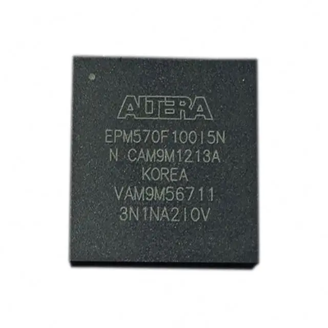 Макроячейка Epm570 Epm570f100i5n Family 440, 201,1 МГц, технология 2,5 мкм, 3,3 В/100 в, 2,4-контактный Tfbga