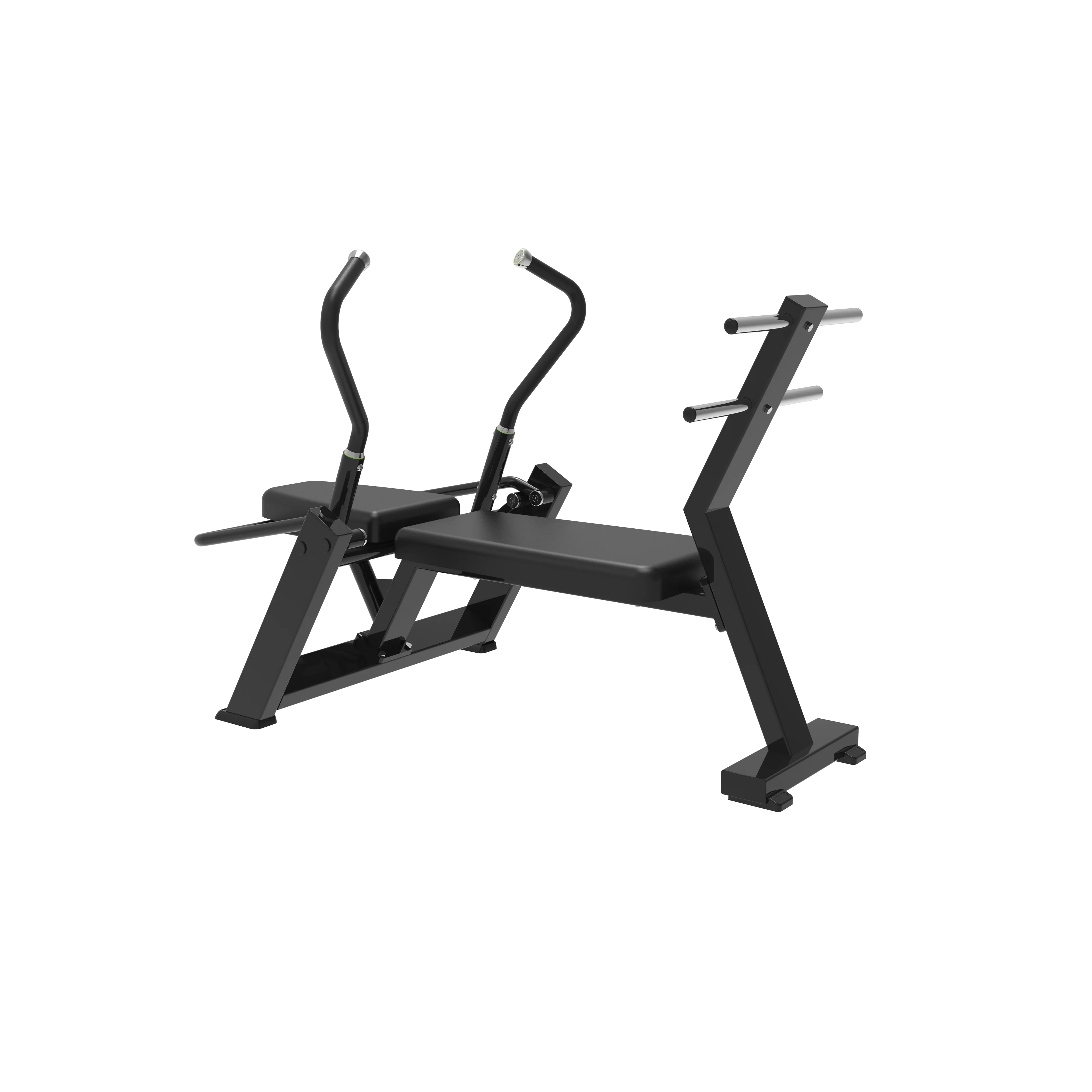 Chest Supported Incline T Bar Row Body Building Machine Incline Level Row For Gym