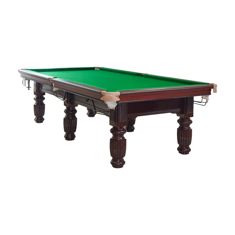 
Cheap Chinese solid wood 8 ball slate pool table cheap price 