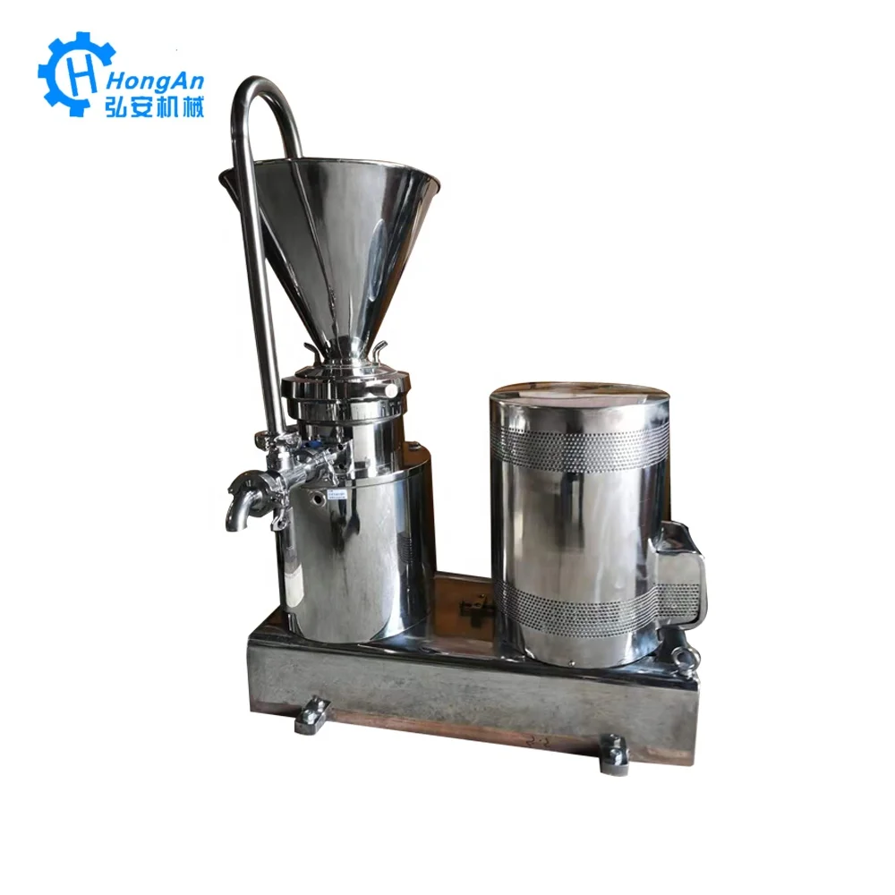 
Sanitary Stainless Steel Peanut Butter Making Machine Split Case Colloid Mill Sesame Nut Jam Grinding Machine 