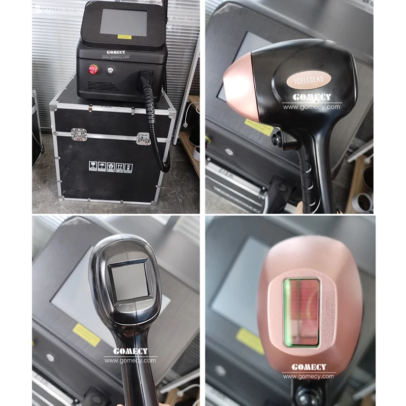 2024 GOMECY GLORY PRO Diode Laser Hair Removal Machine 4 Wavelength 755 808 1064 940nm Hair Removal For salon use