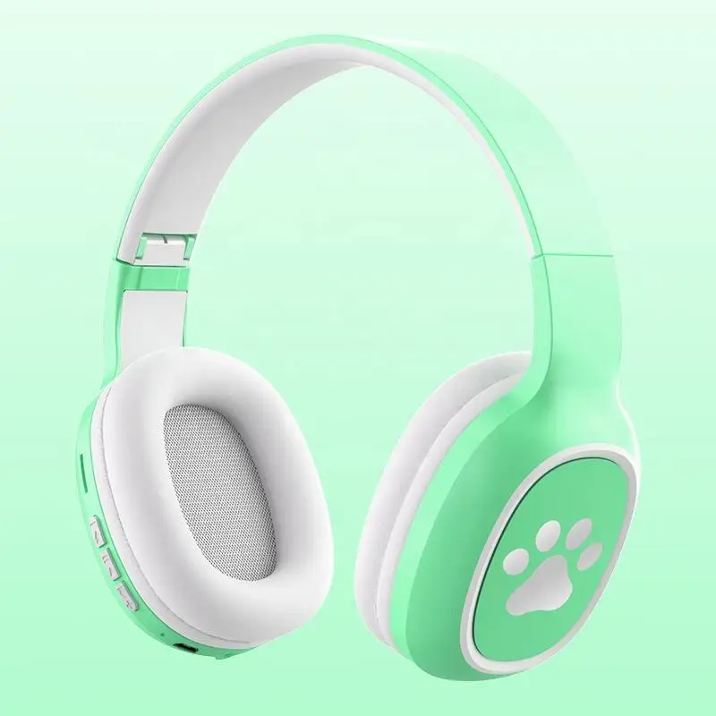 New Handfree Headset Wireless Headphone Macarons Color Custom Logo BT wireless earphone headphone