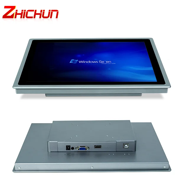 8 Inch LCD Ip65 Waterproof Auto High Backlight Embedded Capacitive Touch Screen display Industrial Panel Pc Monitor