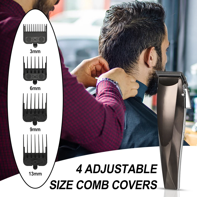 Good Quality Professional Led Display Low Noise Cord Cordless Waterproof Electric Body Hair Clippers