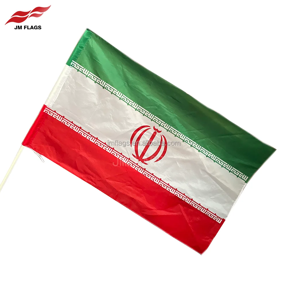 Wholesale 3*5 ft Iran Banner National Day Iranian Flag Polyester No Fade Iran Flags