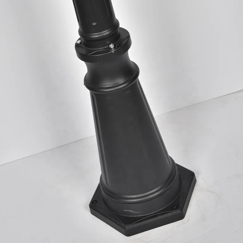 led outdoor water proof aluminum alloy antique  single garden lamp