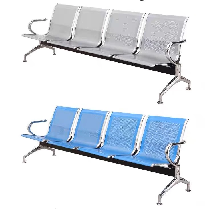 Customized Hospital clinic airport waiting lounge bank 3-seater waiting room gang seating chair