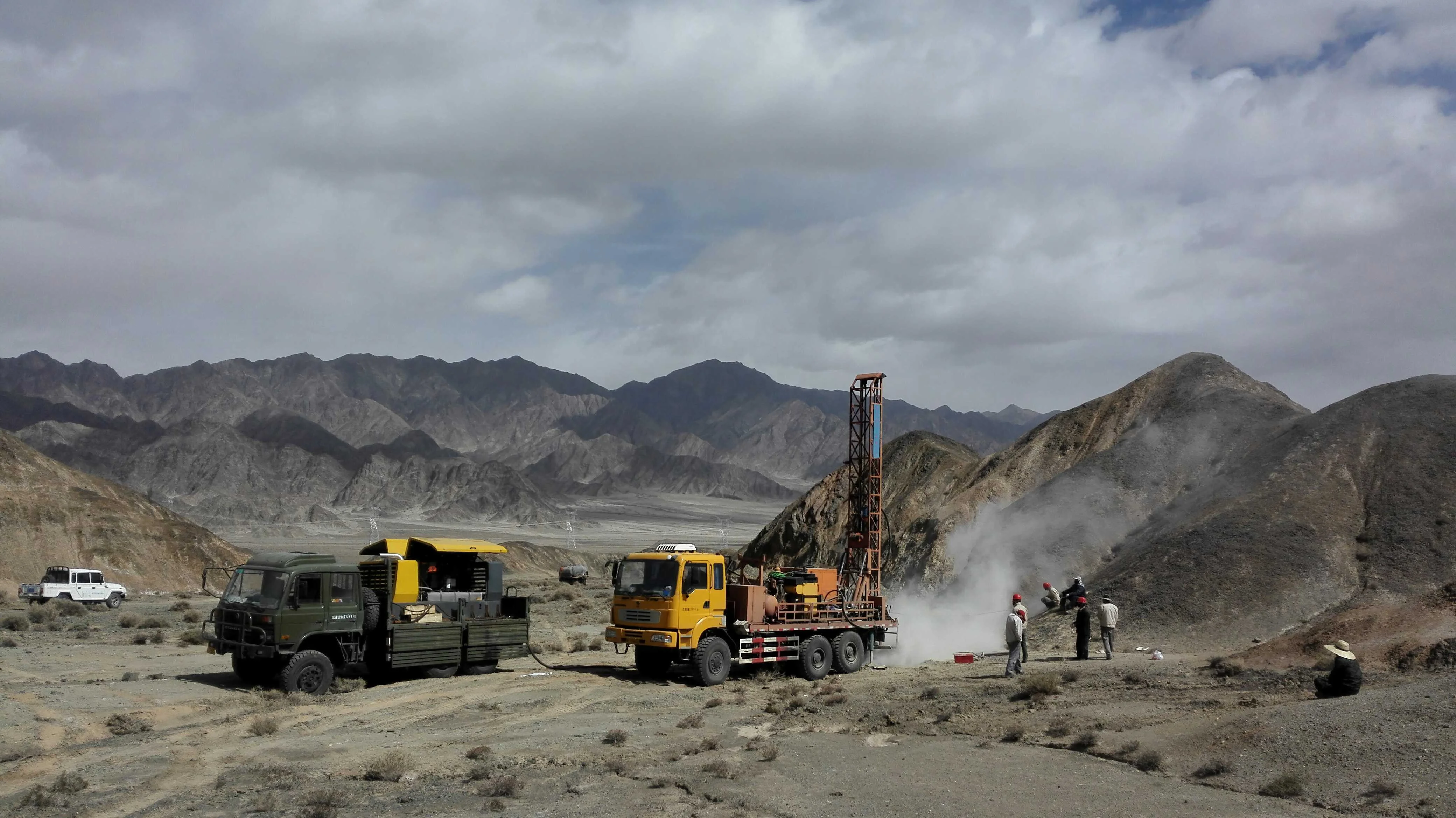 MY-150C Vehicle-mounted Air Circulation Drilling Rig