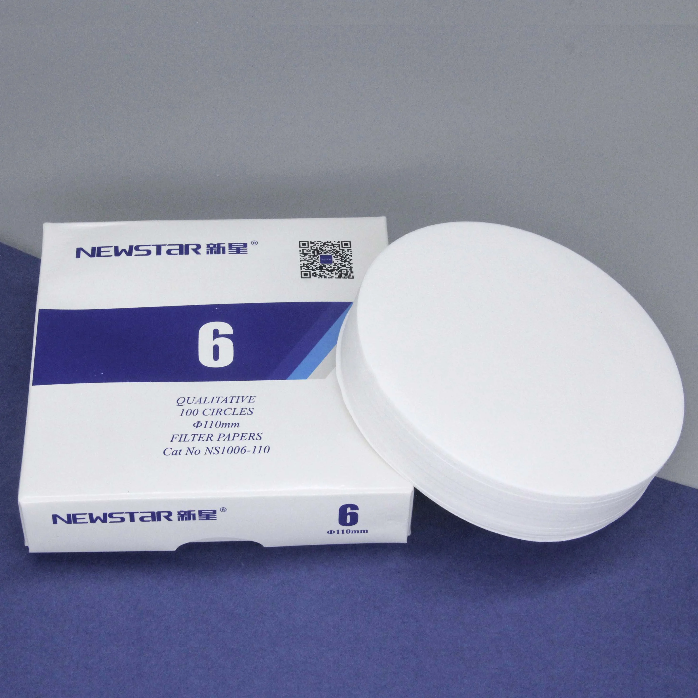 NEWSTAR Qualitative Filter Paper NS 6 Equivalent To Whatman Grade 6