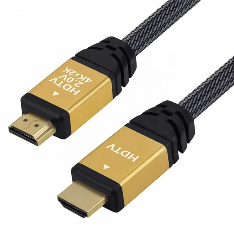 Vnew top seller 1080P/2160P HDMI 2.0 High Speed 4K 3D nylon braid hdmi cable extension cable for Laptop/HDTV