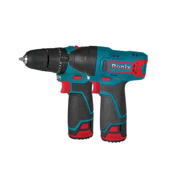 Ronix 8105K Model 12VImpact Cordless Electric Screwdriver Brushless Impact Wrench Drill Driver LED Light For Battery