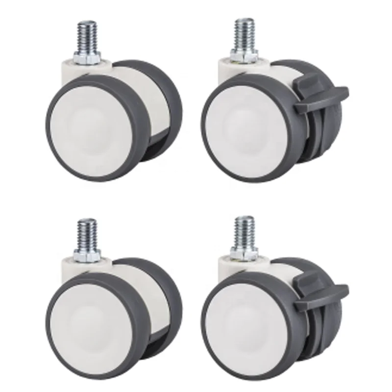 Резьбовой стержень 990 фунтов общей вместимости мебель медицинский литейщик сверхмощный нейлоновый колесик